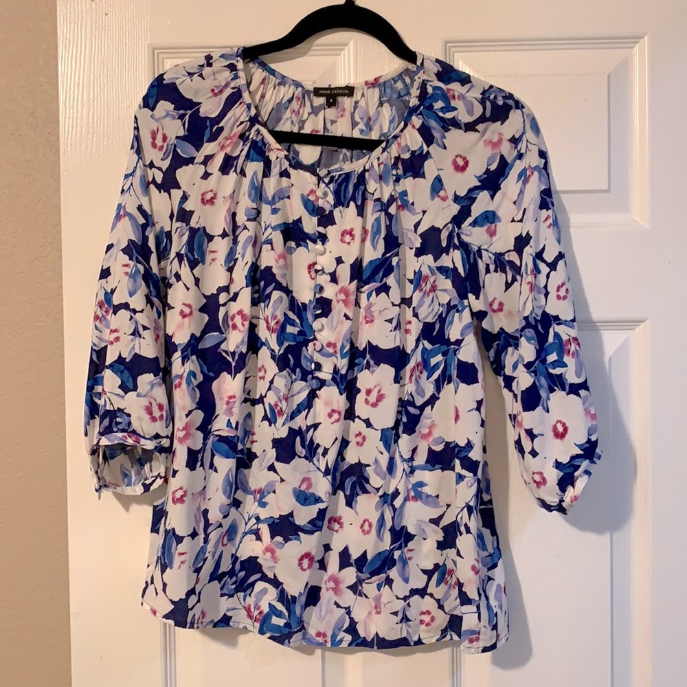 Floral loose fitting Blouse